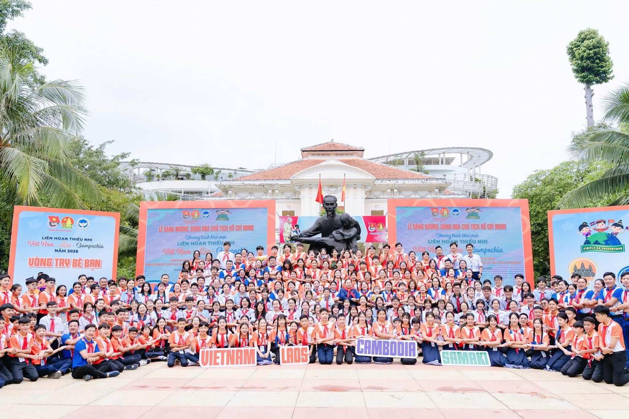 Liên hoan Thiếu nhi Việt Nam - Lào - Campuchia năm 2026: Thắt chặt tình đoàn kết qua những trải nghiệm ý nghĩa Liên hoan Thiếu nhi Việt Nam - Lào - Campuchia năm 2026: Thắt chặt tình đoàn kết qua những trải nghiệm ý nghĩa