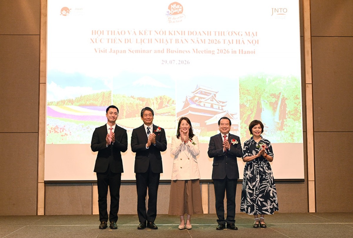 “Hội thảo và kết nối Kinh doanh Thương mại xúc tiến du lịch Nhật Bản năm 2026” “Hội thảo và kết nối Kinh doanh Thương mại xúc tiến du lịch Nhật Bản năm 2026”