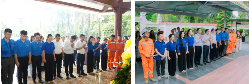 Công ty Điện lực Hà Tĩnh tổ chức hoạt động tri ân nhân kỷ niệm 79 năm Ngày Thương binh - Liệt sĩ