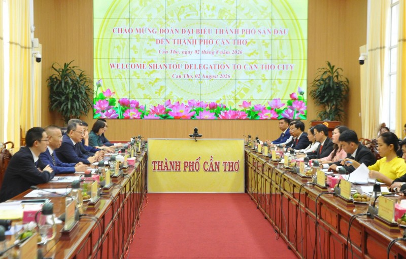 Cần Thơ - Sán Đầu thúc đẩy hợp tác thực chất trên nhiều lĩnh vực Cần Thơ - Sán Đầu thúc đẩy hợp tác thực chất trên nhiều lĩnh vực