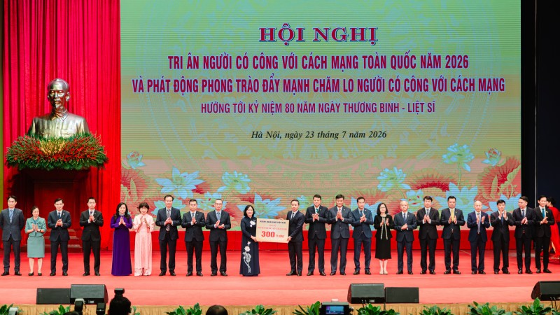 Ngân hàng TMCP Đông Nam Á (SeABank) đã ủng hộ 15 tỷ đồng góp phần chăm lo người có công với cách mạng hướng tới kỷ niệm 80 năm Ngày Thương binh - Liệt sĩ (27/7/1947 - 27/7/2027). Ngân hàng TMCP Đông Nam Á (SeABank) đã ủng hộ 15 tỷ đồng góp phần chăm lo người có công với cách mạng hướng tới kỷ niệm 80 năm Ngày Thương binh - Liệt sĩ (27/7/1947 - 27/7/2027).