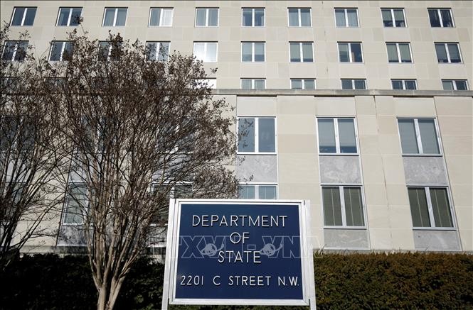 Trụ sở Bộ Ngoại giao Mỹ ở Washington, DC. Ảnh minh họa: REUTERS/TTXVN Trụ sở Bộ Ngoại giao Mỹ ở Washington, DC. Ảnh minh họa: REUTERS/TTXVN