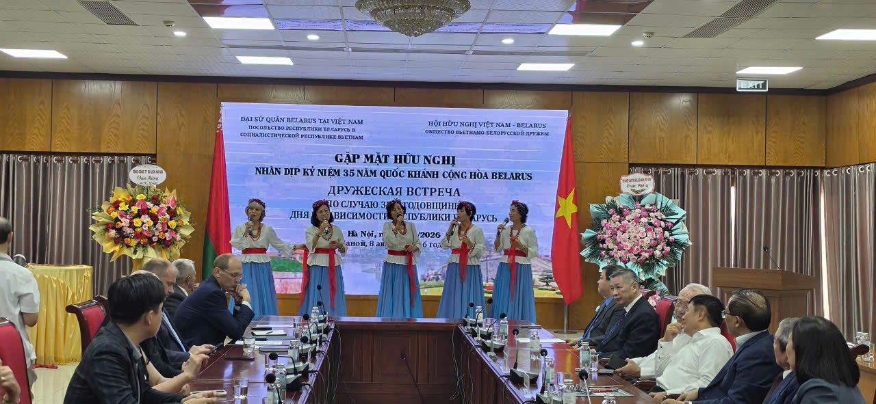 Đối ngoại nhân dân củng cố tình hữu nghị, mở rộng quan hệ hợp tác Việt Nam - Belarus